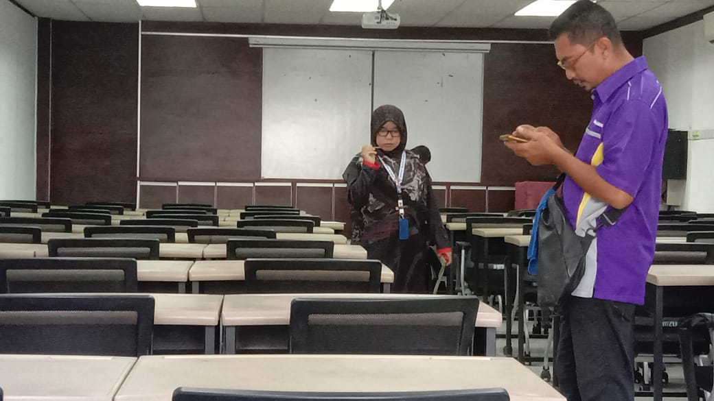 PEMERIKSAAN INFRASTRUKTUR DI BILIK KULIAH UMK BACHOK DAN UMK KAMPUS KOTA 2024